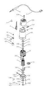 Fig-0 Diagram and Parts List for MU5520 Type-2 Porter Cable Miscellaneous